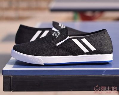 2018春夏季耐磨低帮男一脚蹬老北京布鞋 潮流与实用的完美结合